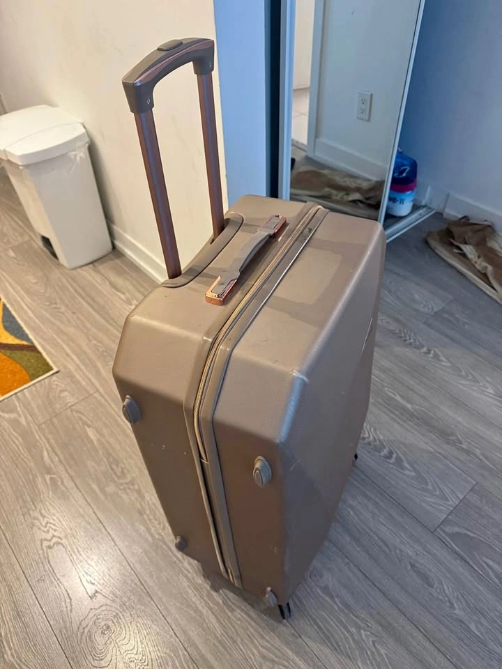 Rose Gold Hardside Luggage