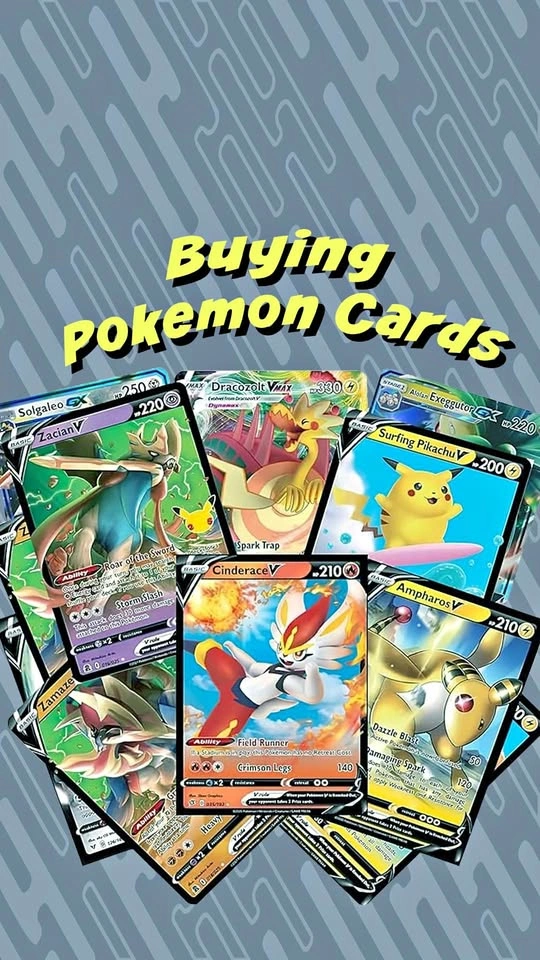 Buying Pokemon Singles $$$