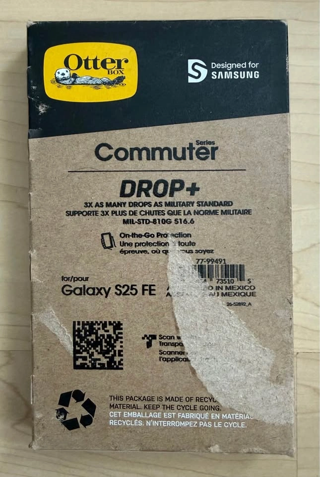 OtterBox Commuter Series Galaxy S25 FE | Brand New - Black - photo 5