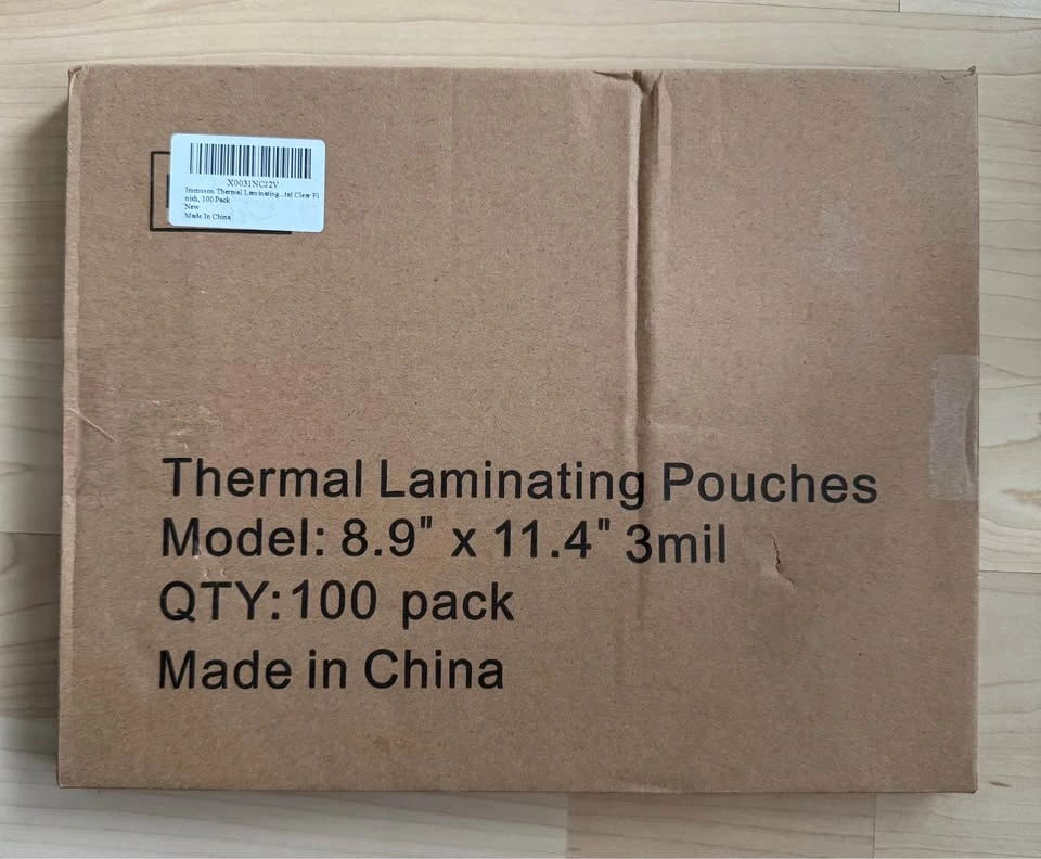 100-Pack Thermal Laminating Pouches - Letter Size, 3 Mil - photo 4