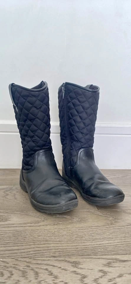 Girls tall side-zip boots (size 13)
