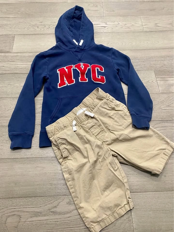 8T-9T Boys Hoodie and Short Set - photo 3