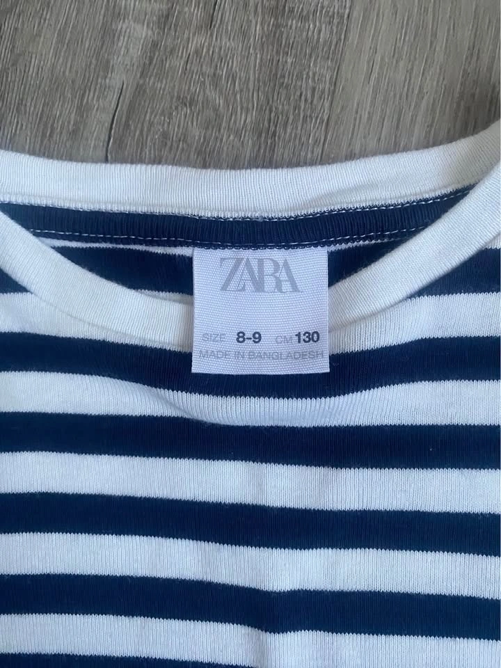 Zara Striped Crop Top - photo 4
