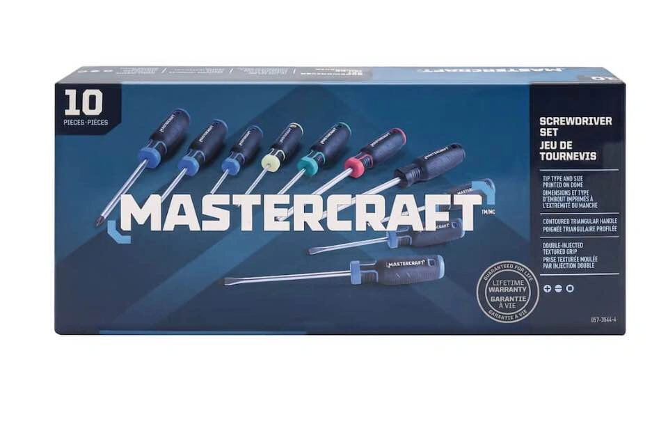 Mastercraft 10-pc Screwdriver Set - Unopened Box - photo 2