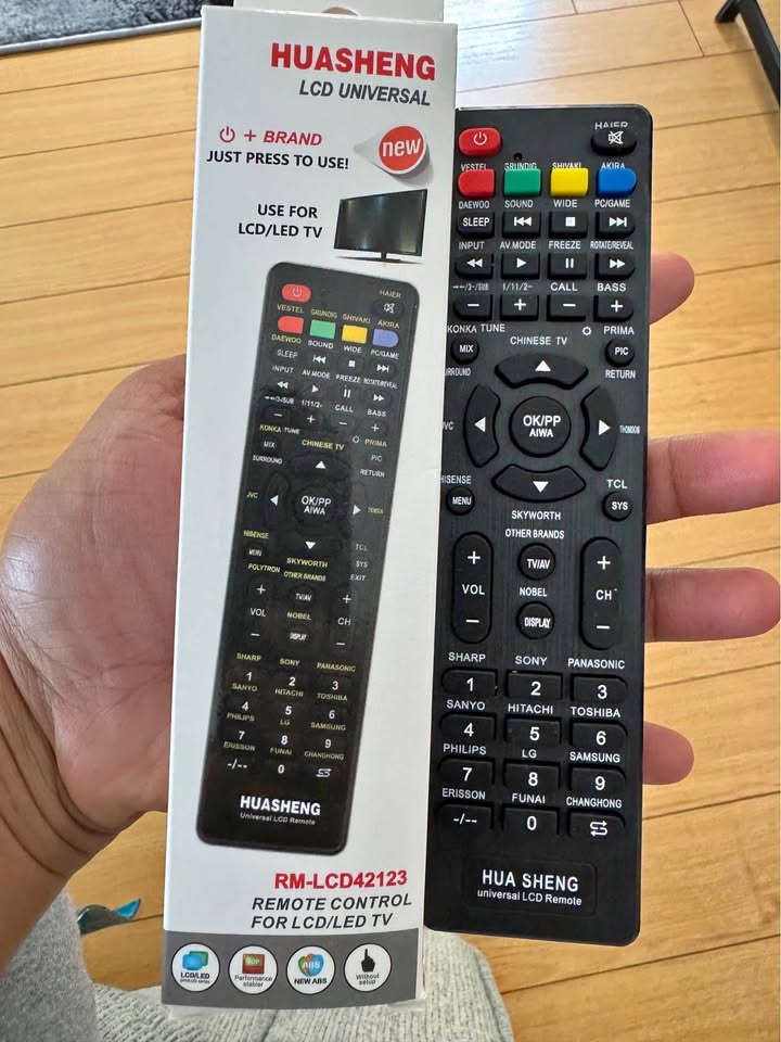 Universal TV remote