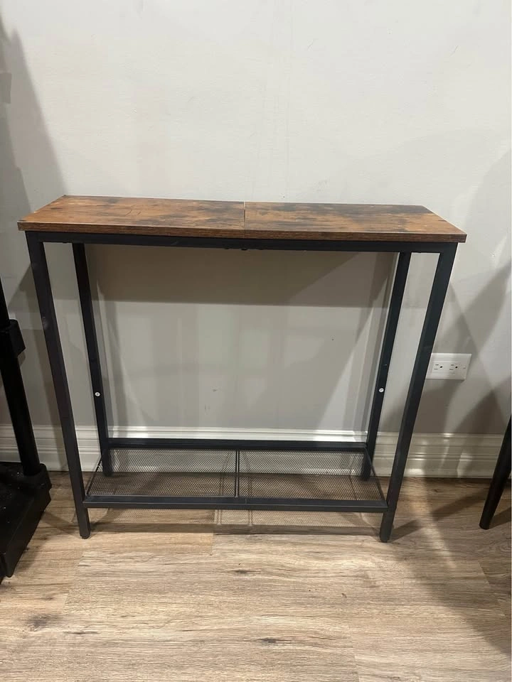 Entryway Table with Storage Shelf - photo 3