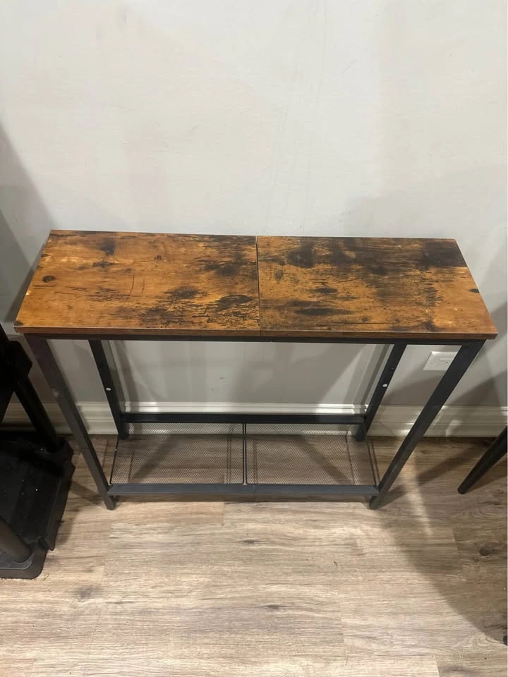 Entryway Table with Storage Shelf - photo 4