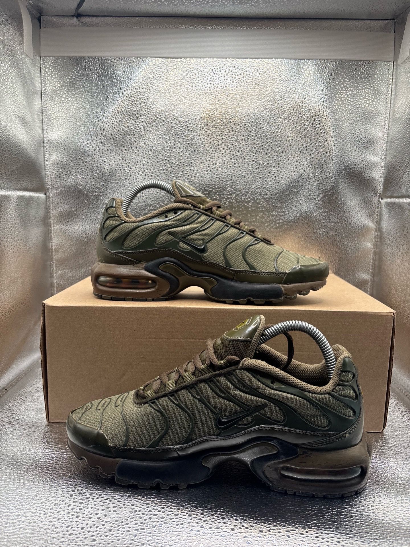 Nike Air Max Plus Olive Cargo GS - photo 5