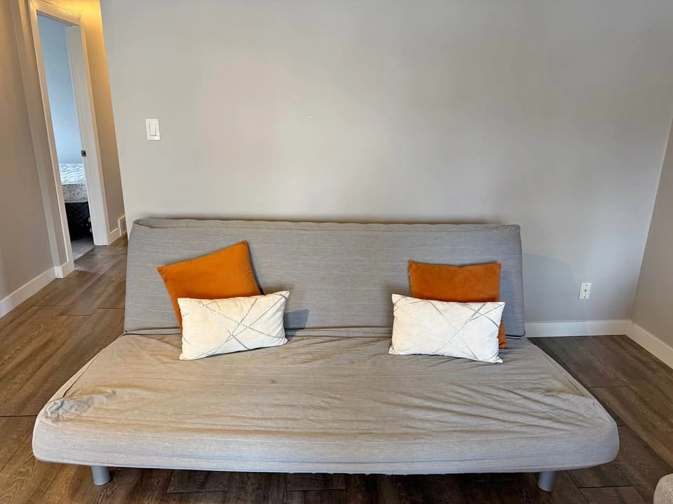 Grey Futon Sofa Bed