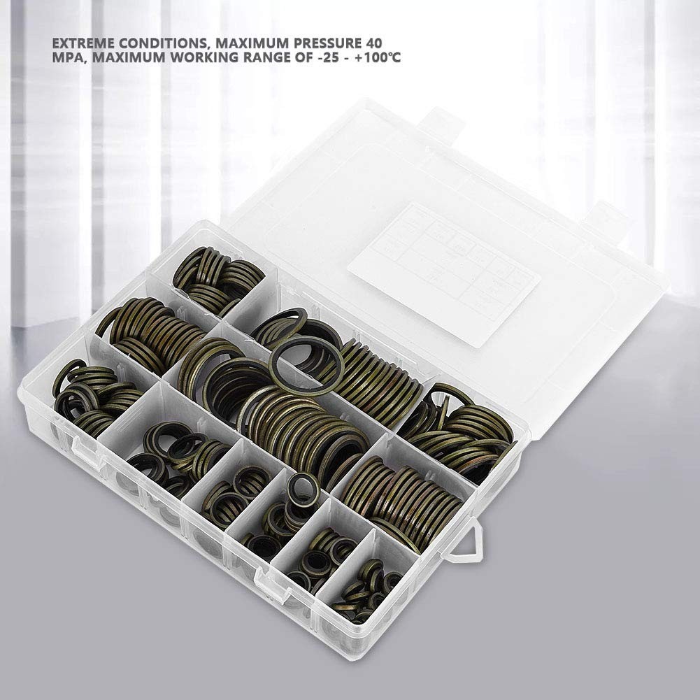 240pcs Metric Gasket Ring Assortment