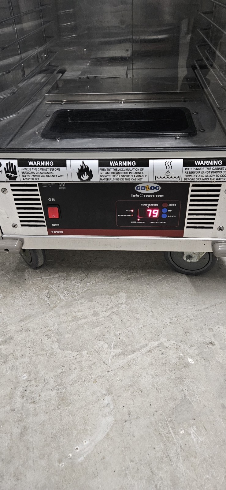 Commercial Heated Holding / Proofing Cabinet 32 Pan Capacity – T - photo 4