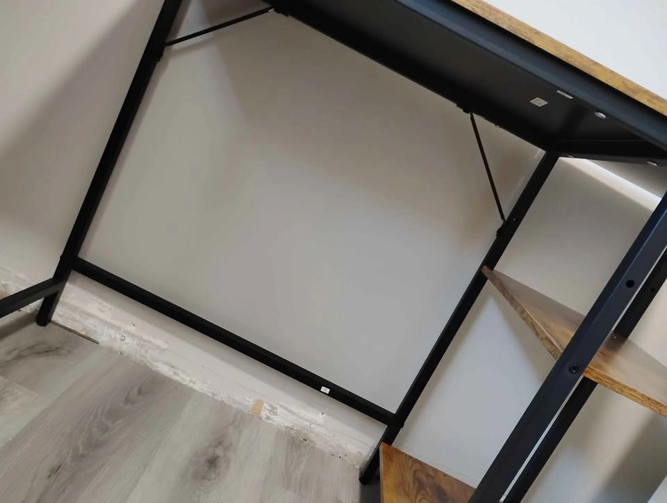 Espresso Wood Desk w/ 2 Shelves - FREE DELIVERY - photo 2