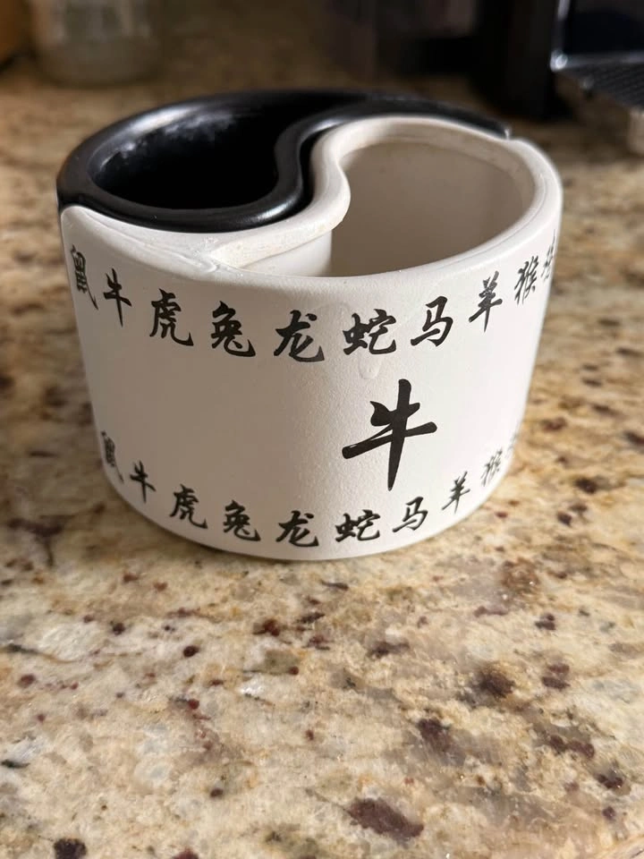 Yin Yang Plant Pots- Chinese Zodiac Design - photo 5