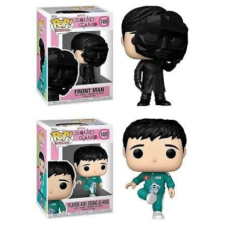 Squid Game Funko Pop (Player 456 + Frontman)