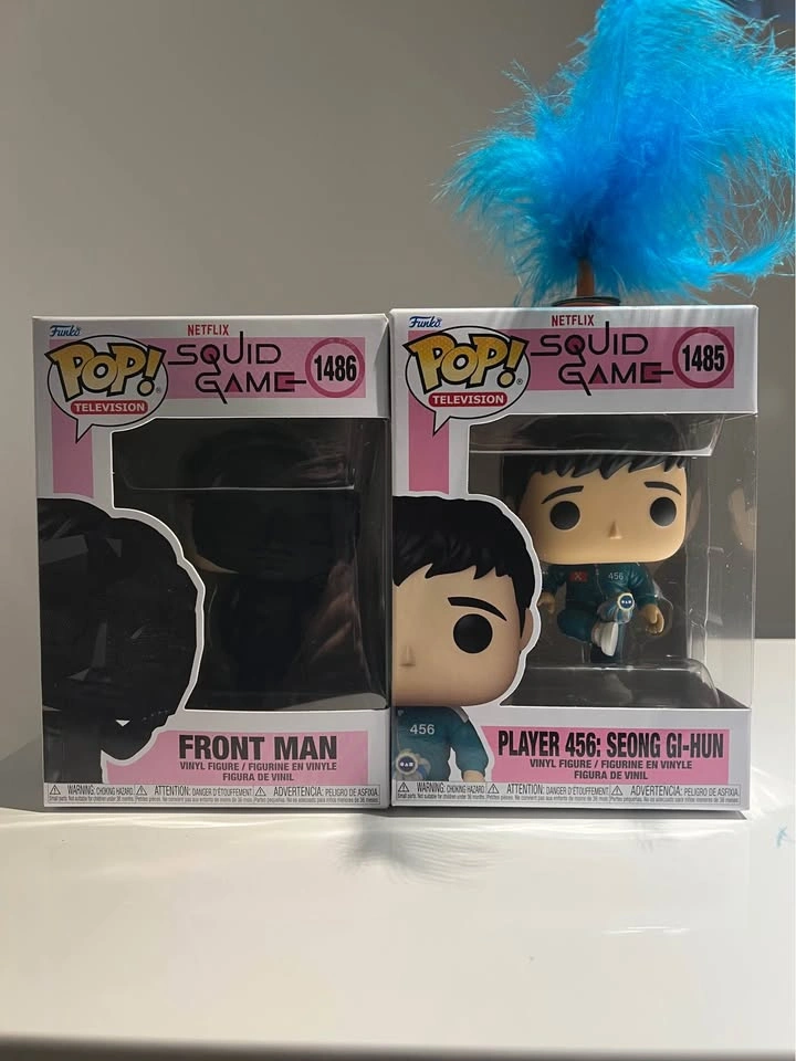 Squid Game Funko Pop (Player 456 + Frontman) - photo 2