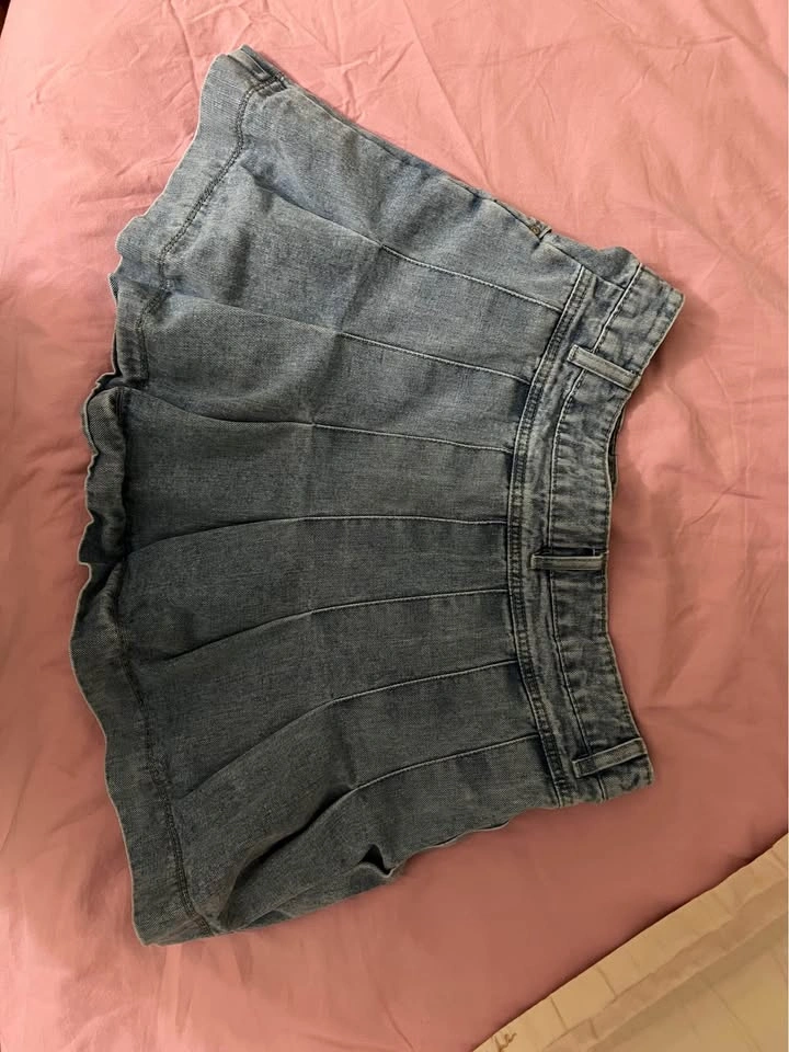 Refuge Denim Skirt - Size Large - photo 2