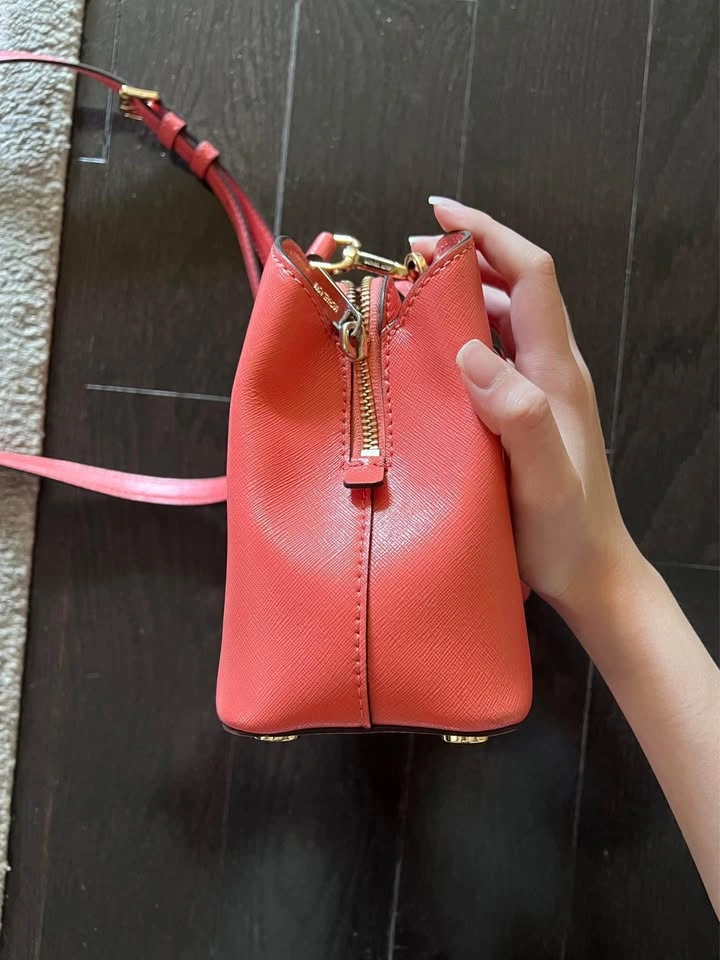 Michael Kors Women's Pink Leather Crossbody Bag - photo 4