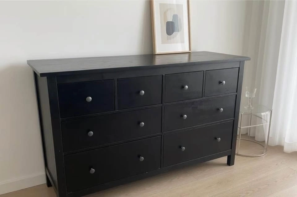 ✨ [OBO] Black-Brown IKEA 8-Drawer Hemnes - Solid & Clean - photo 2