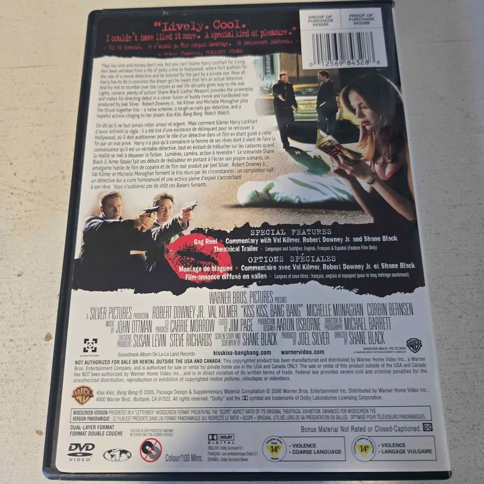 Kiss Kiss Bang Bang (DVD) - photo 3