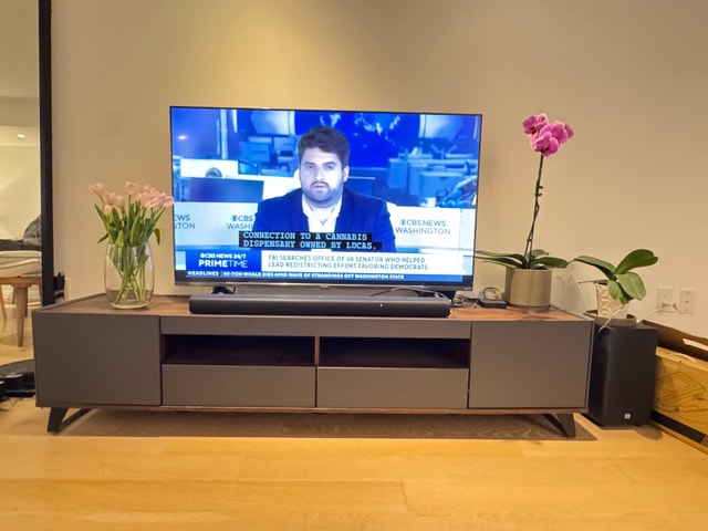TV Stand - Stylish, Modern, 200x40x45 cm - photo 2