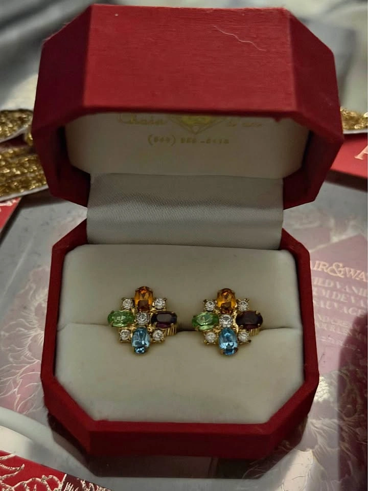 Choix d'or Earrings - Brand new