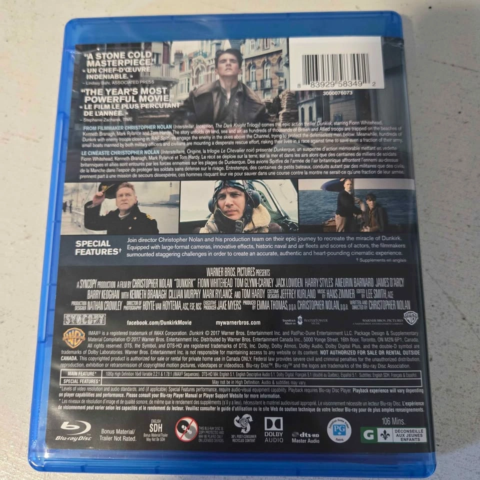 Dunkirk (Blu-Ray/DVD) - photo 3