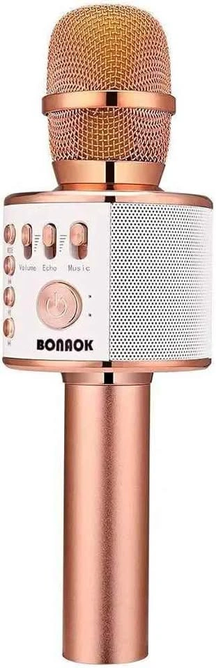 BONAOK Wireless Bluetooth Karaoke Microphone - PICKERING