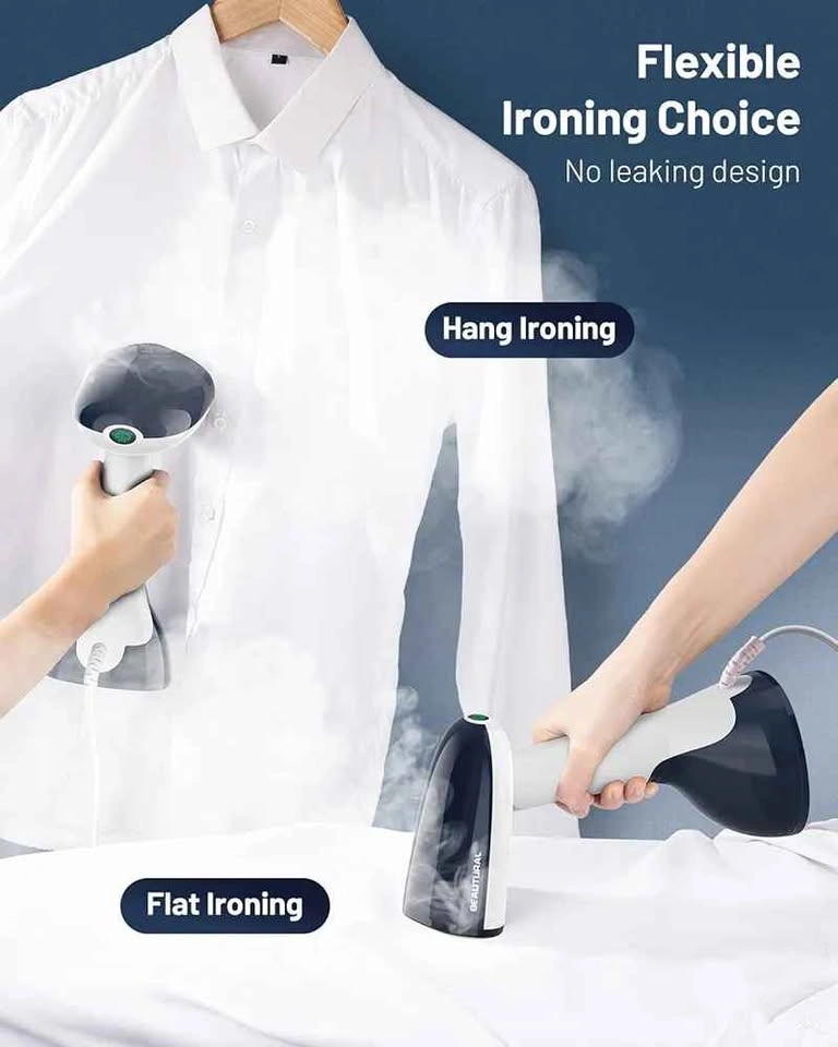 BEAUTURAL Steamer for Clothes, Portable Handheld Garment Wrinkle - photo 3