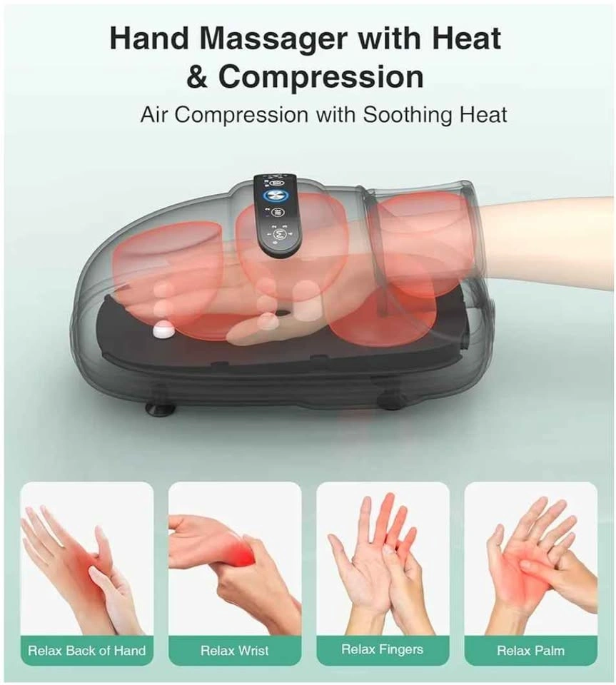 Medcursor Hand Massager w/ Heat & Compression - photo 2