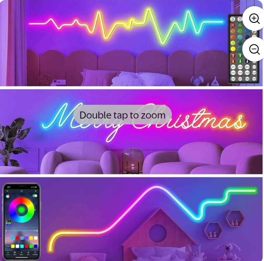 LED Neon Rope Lights with App/Remote - photo 4