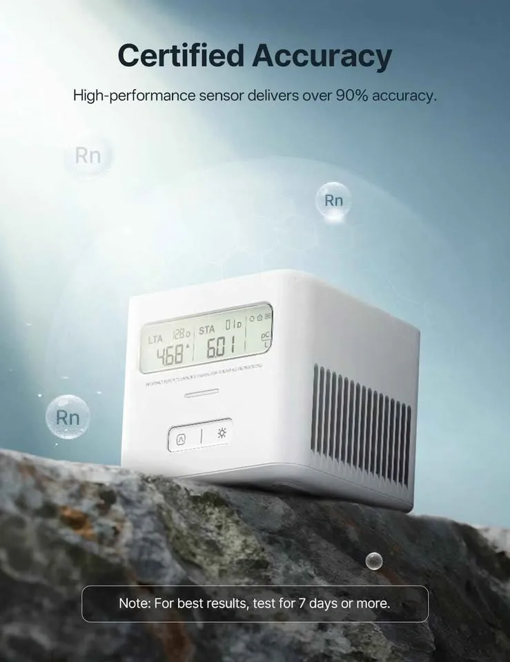 X-Sense Radon Detector for Home - Easy to Use - photo 2