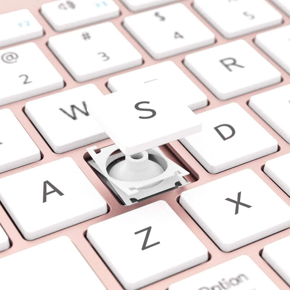 NIXIUKOL Rose Gold Wireless Keyboard Mouse Combo - photo 5
