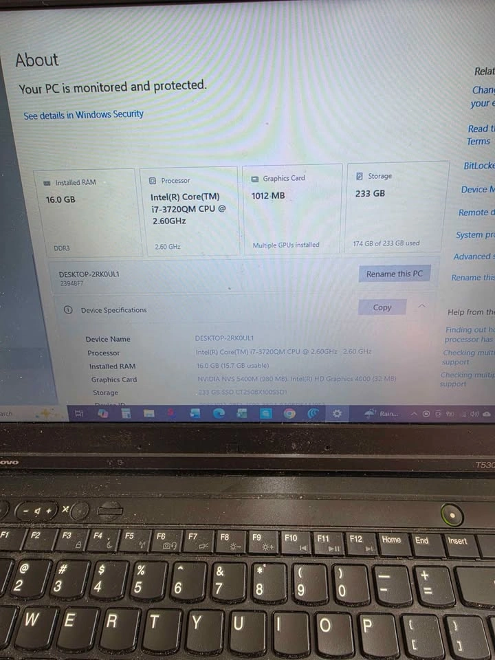 Lenovo ThinkPad T530 - Fast Work Laptop - photo 5