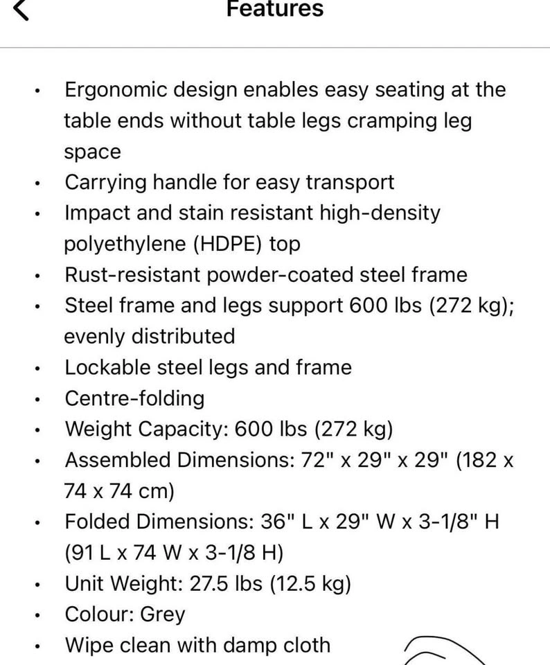 Canopy Tent + 6ft Foldable Table - photo 2