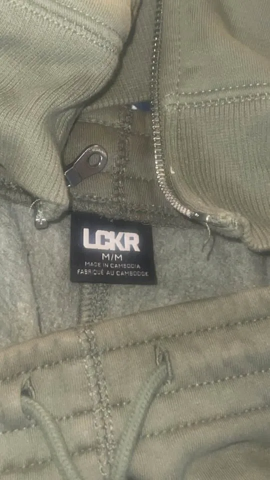 LOCKER Olive Green Tracksuit Set - photo 3