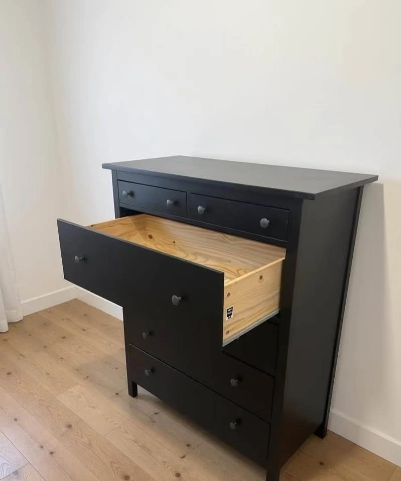 IKEA HEMNES 6-Drawer Dresser (Black-Brown) - Solid Wood - photo 2