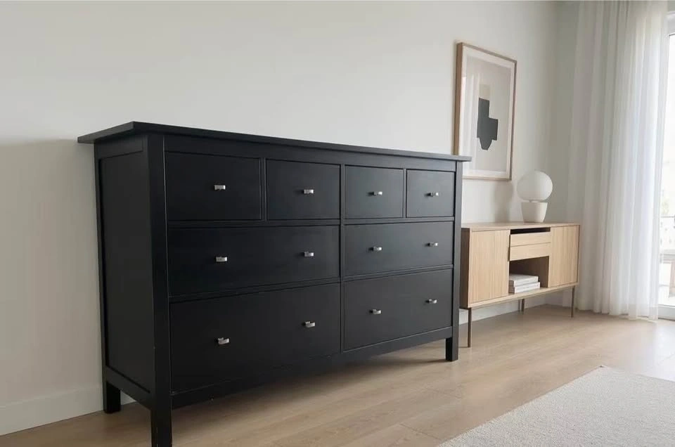 Custom Ikea HEMNES 8-Drawer Solid Wood Dresser - OBO