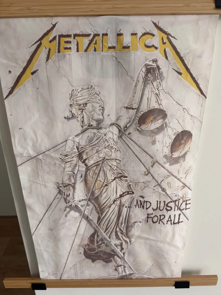 Metallica And Justice for All Tapestry + Frame - photo 2