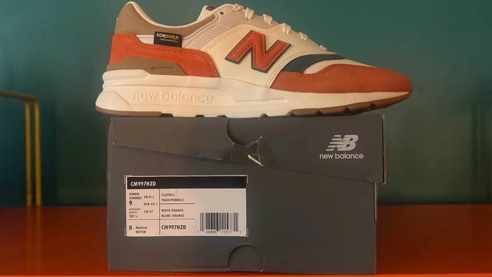 NEW BALANCE 997H – White/Orange - photo 2
