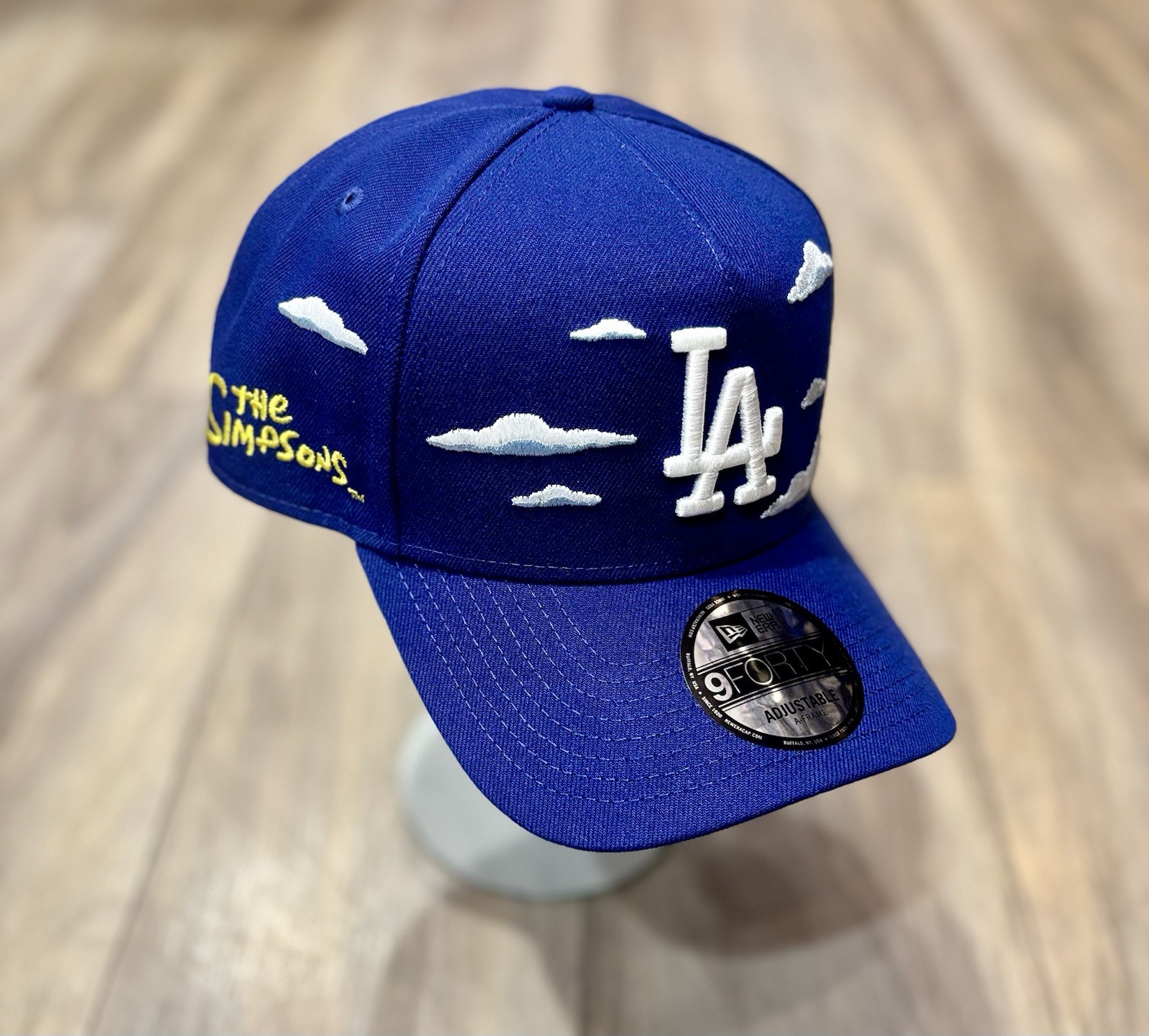 Los Angeles Dodgers New Era MLB The Simpsons Blue A-Frame Snapba