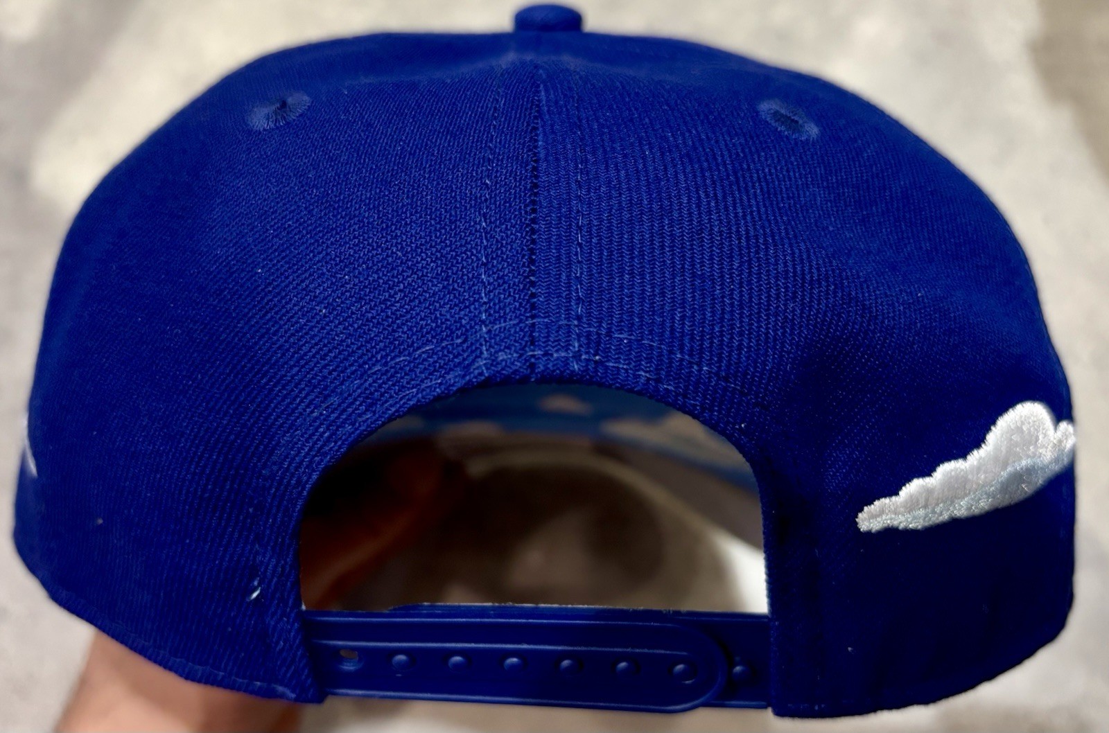 Los Angeles Dodgers New Era MLB The Simpsons Blue A-Frame Snapba - photo 3