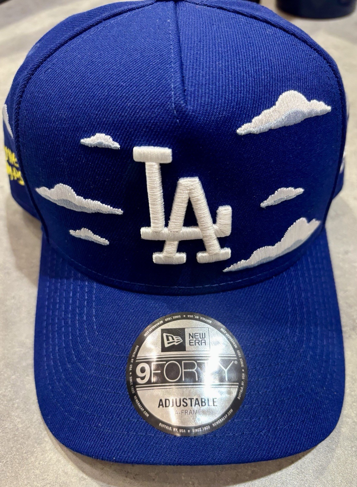 Los Angeles Dodgers New Era MLB The Simpsons Blue A-Frame Snapba - photo 5