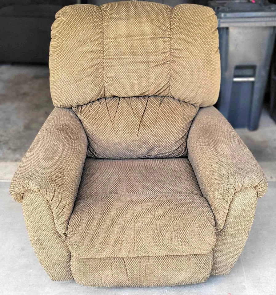 Brown Corduroy Wall Saver LaZBoy Recliner