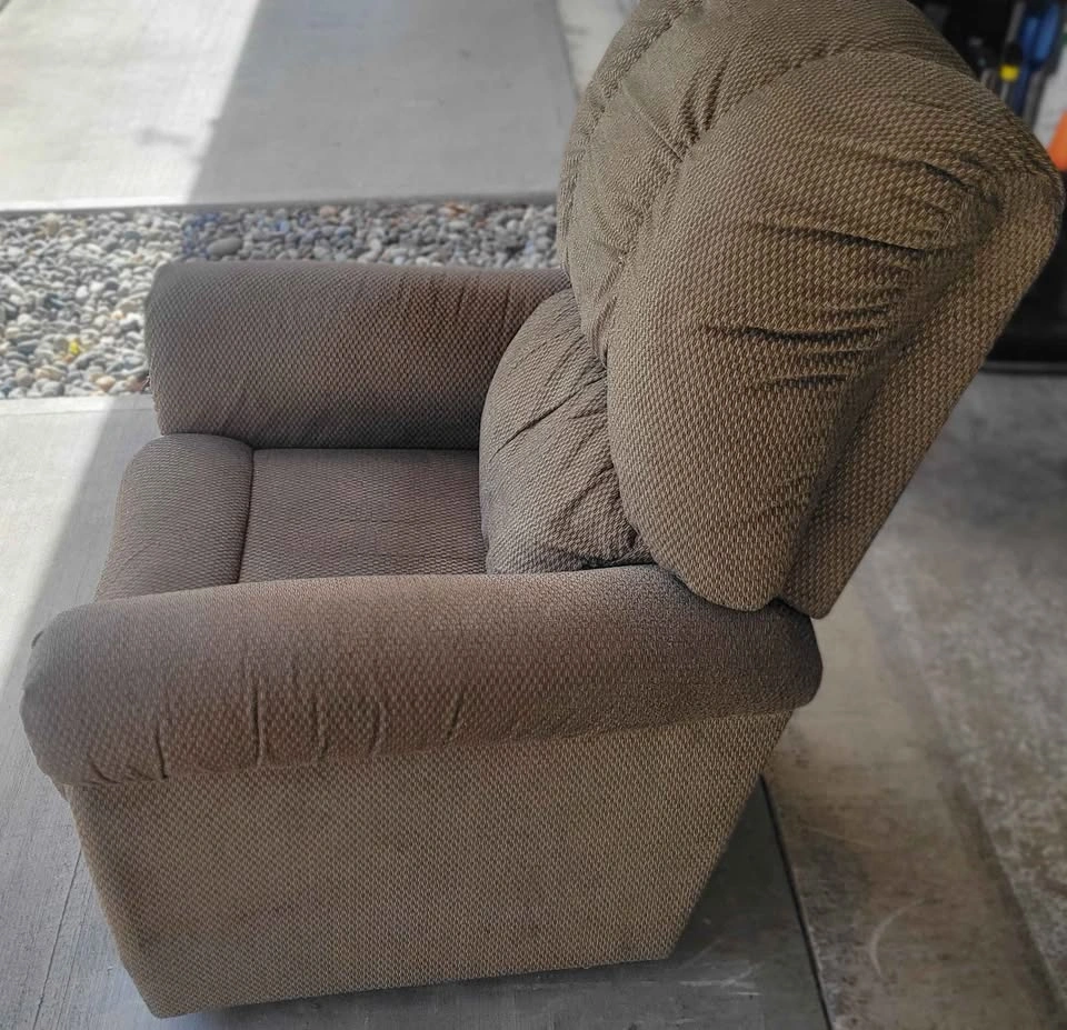 Brown Corduroy Wall Saver LaZBoy Recliner - photo 2