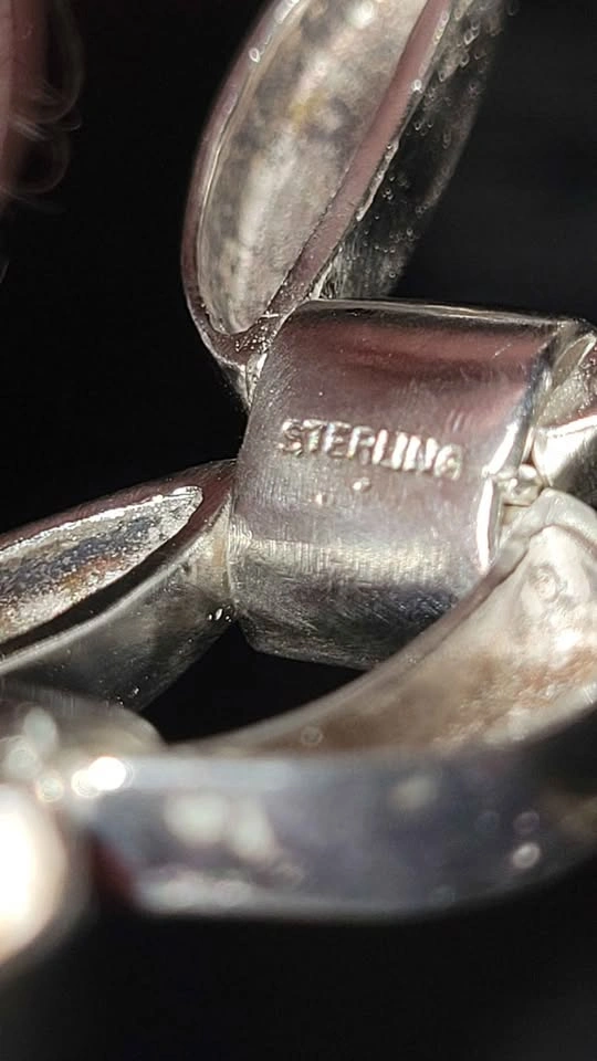 Unique Womens Bracelet - Solid Sterling Silver 44.9 grams - photo 2