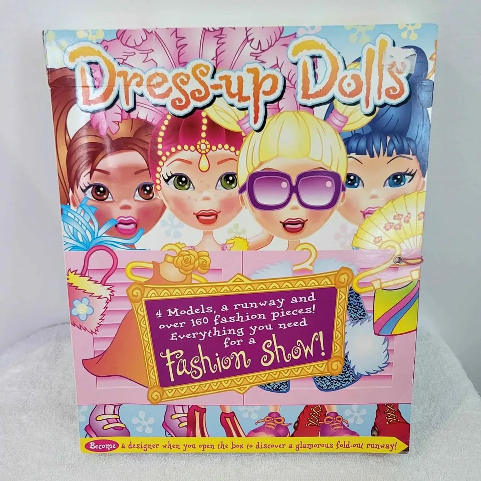 Paper Dress-Up Dolls Toys thumbnail
