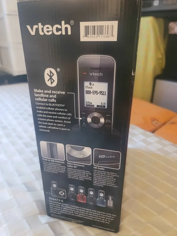 Vtech 5 Handset Phone with Cordless Headset image indicator(3)