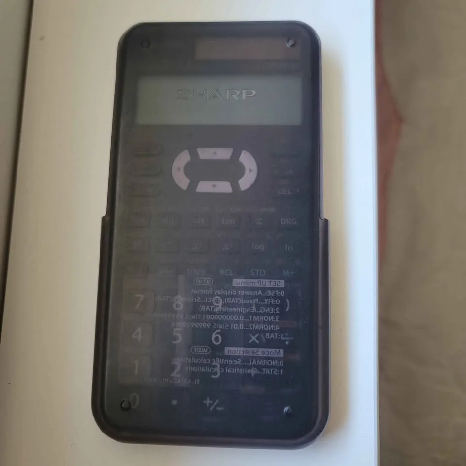 Sharp EL-531XG Advanced D.A.L. Calculator image indicator(2)