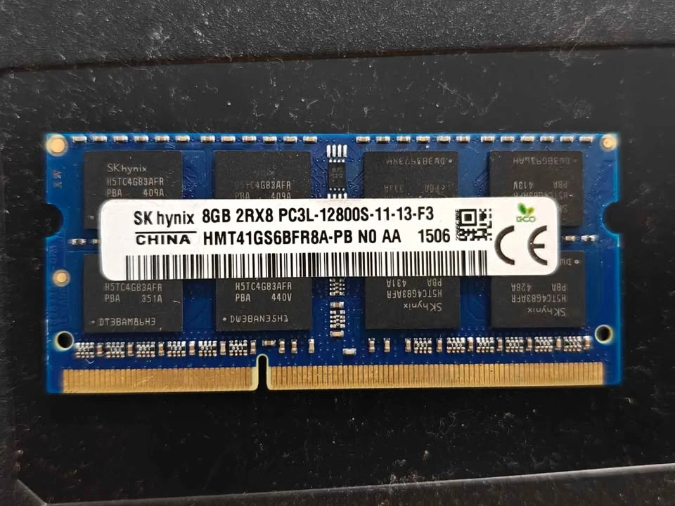 8GB SK Hynix DDR3L Laptop RAM 1600MHz PC3L-12800S - Tested - photo 2