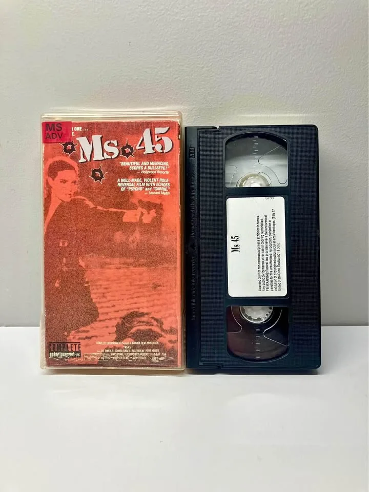 Ms. 45 VHS Movie 1981 - Excellent Condition thumbnail